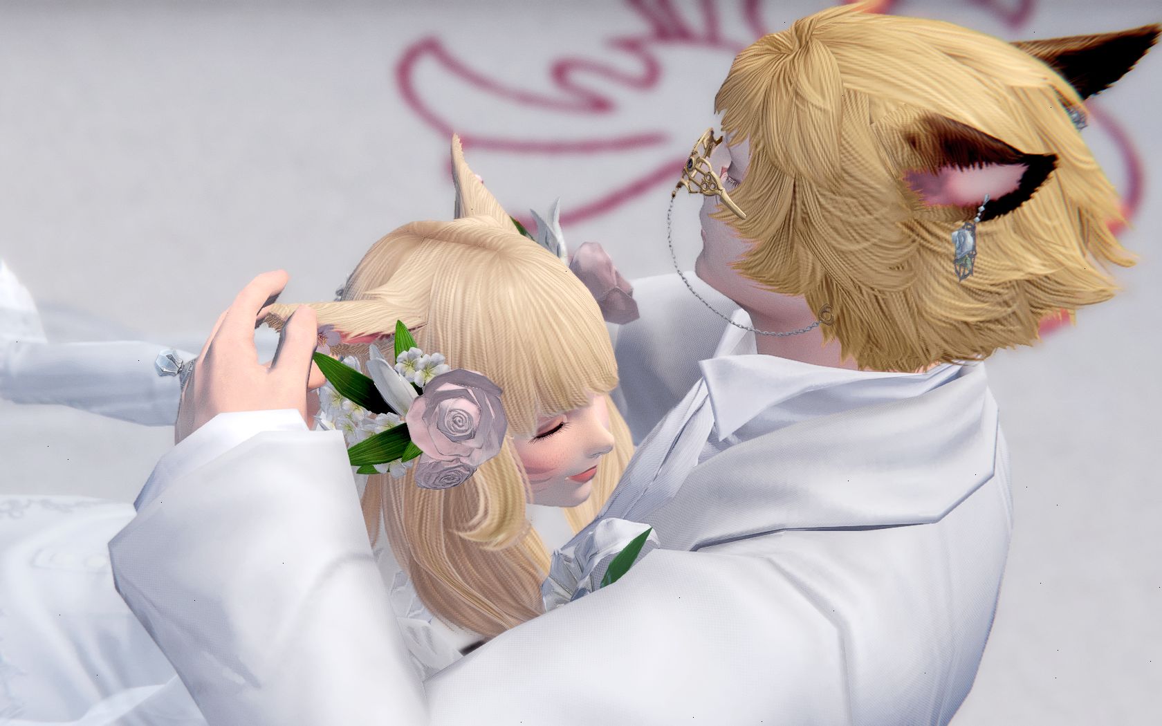 芽叔试玩【ff14婚庆场记】20210511猫猫夫妻婚礼记录