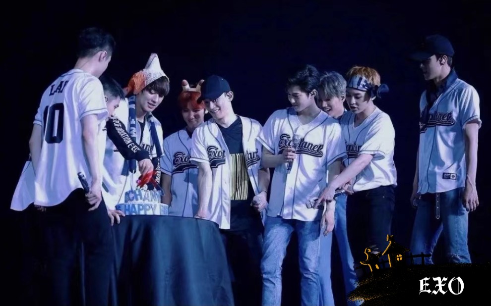 exo正规三辑九人版luckyone我最喜欢的一版洛基王⑤