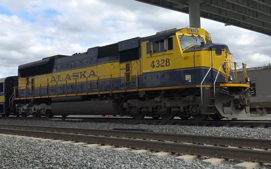 [图]The Alaska Railroad Railfanning The Last Frontier