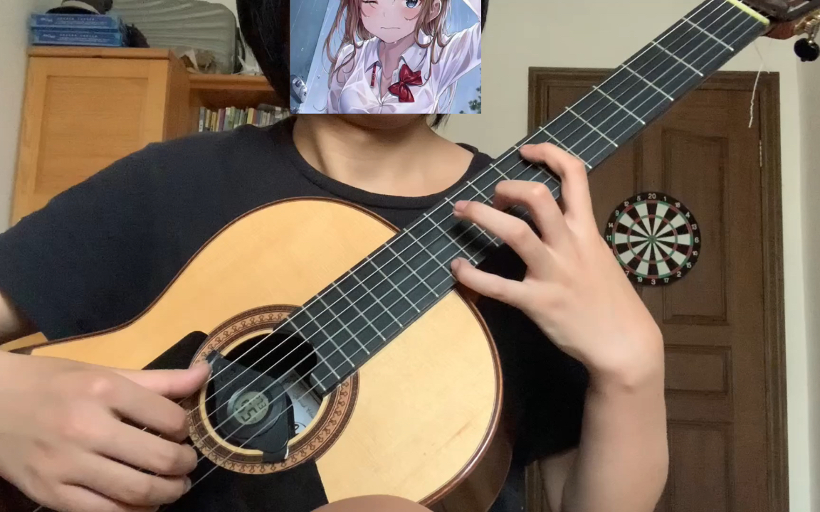 一把吉他完美还原 李斯特 钟 la campanella_哔哩哔哩_bilibili