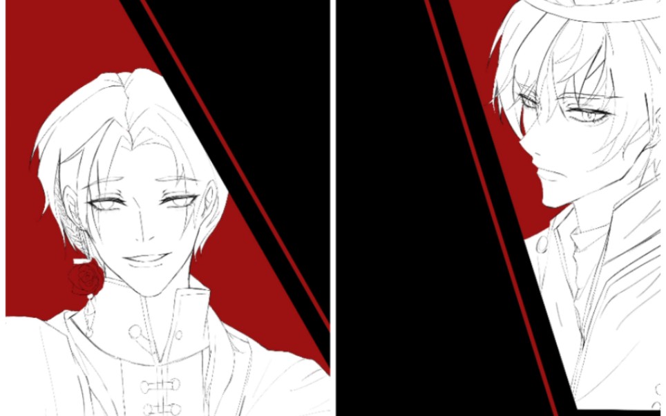 【aph手书/露中】玫瑰和你_哔哩哔哩_bilibili