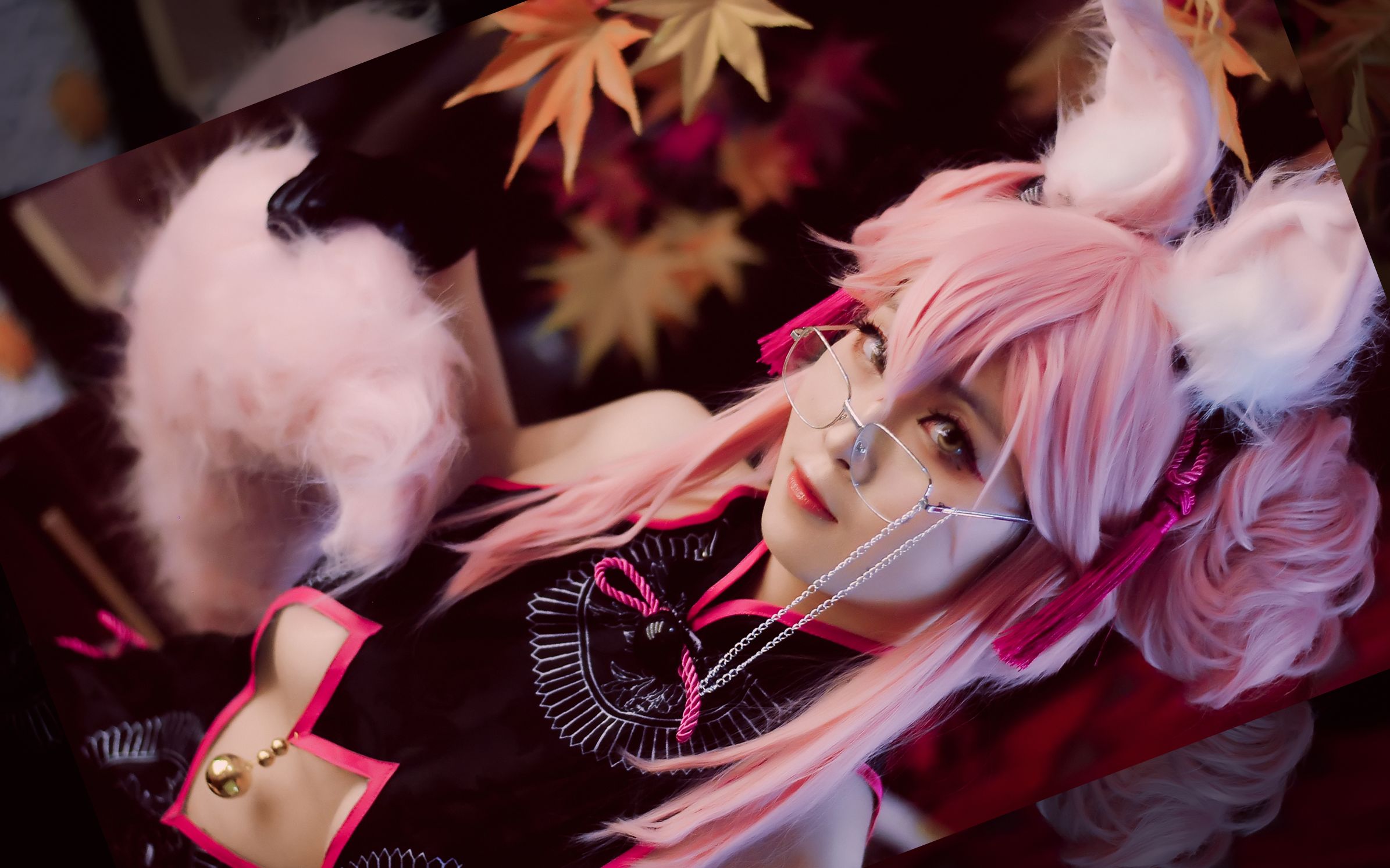 【白露很白】玉藻前cos_哔哩哔哩 (゜-゜)つロ 干杯~-bilibili