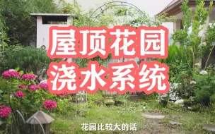 Download Video: 屋顶100平花园自动浇灌系统