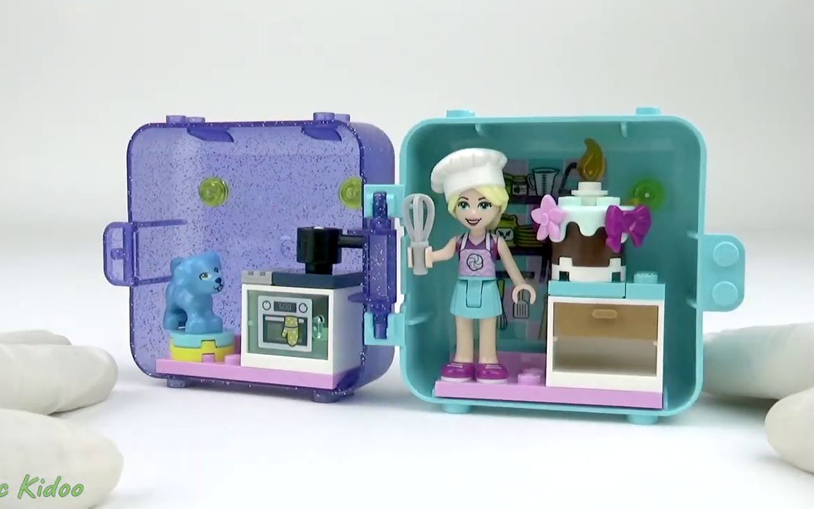 乐高 friends stephanies play cube (41401) 速拼