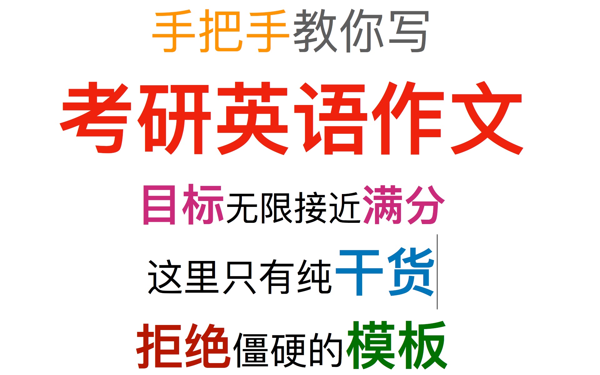 英语二88分学长经验【考研英语作文】拒绝模板!!!手把手教你,这样写作文,接近满分哔哩哔哩bilibili