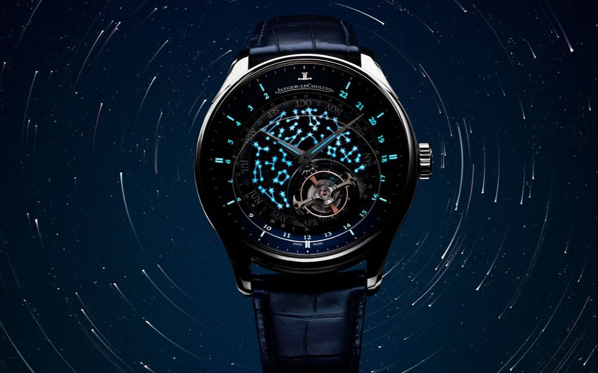 『鉴赏』jaeger-lecoultre积家 超卓传统大师系列陀飞轮星空腕表