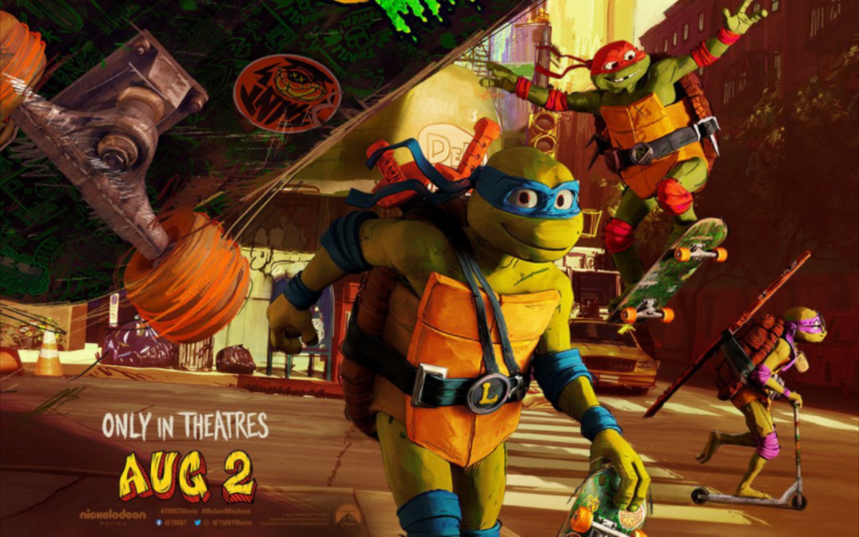 派拉蒙童年id【忍者神龟:变种大乱斗】预告!