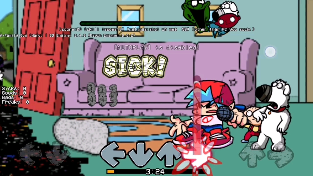 [fnf]错误化恶搞之家部分曲目:一家之主