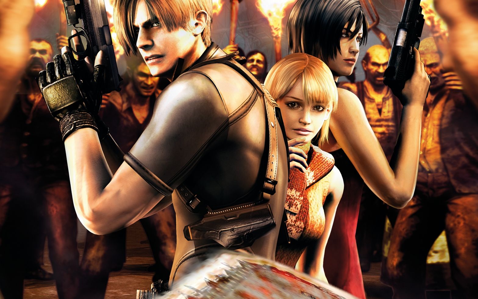 阿汪玩生化危机4第十期大战城主登岛寻找阿什莉