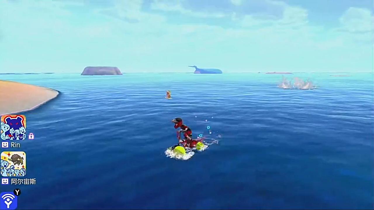 宝可梦剑盾夏日冲浪要注意防晒哦