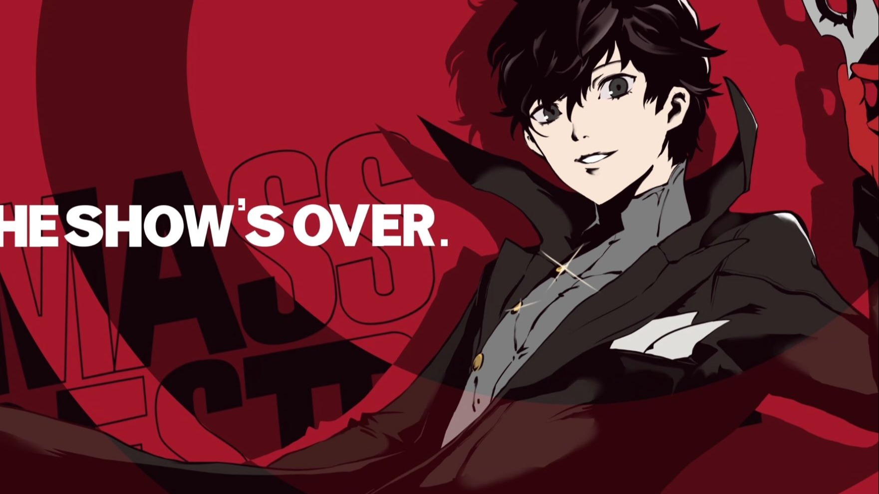 女神异闻录3 persona5 戴面具的少年 雨宫莲 joker