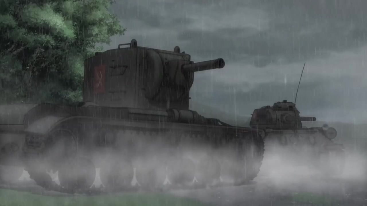 【少女与战车】伏尔加河纤夫曲(真理报)