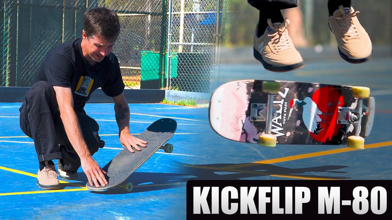 how to kickflip m-80 with mike osterman | freestyle trick tip