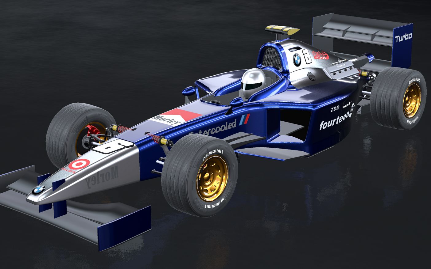 【automation beamng】车祸模拟器,自制宝马f1赛车试驾