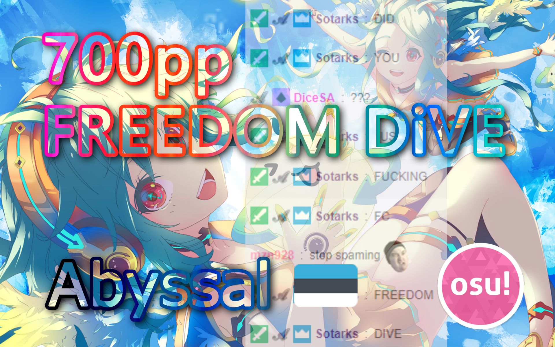 Abyssal丨700pp 98.89%FC#1丨xi / R3 Music Box  FREEDOM DiVE [ENDLESS EXEMPTiON]哔哩哔哩bilibili