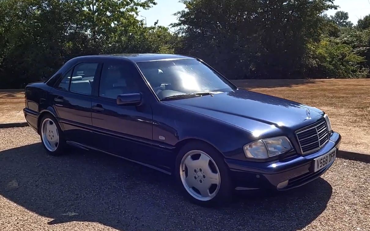 奔驰 w202 c级 c43 amg 2000款 英国二手车