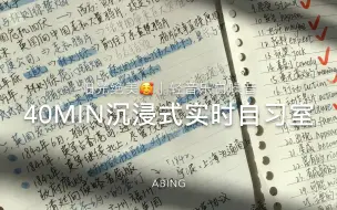 Скачать видео: studywithme丨40min实时学习丨沉浸式阳光自习室丨白噪音轻音丨初二丨阿冰