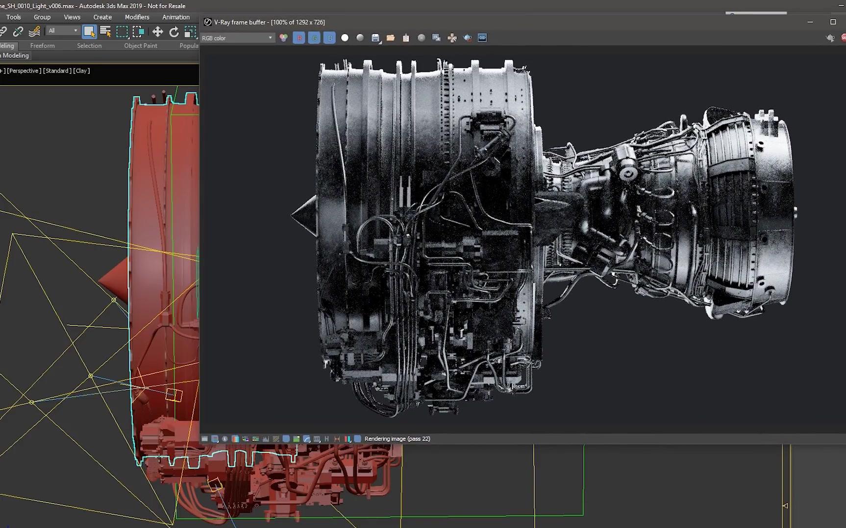 使用图灵光线追踪硬件(RT Core)的VRay GPU哔哩哔哩bilibili