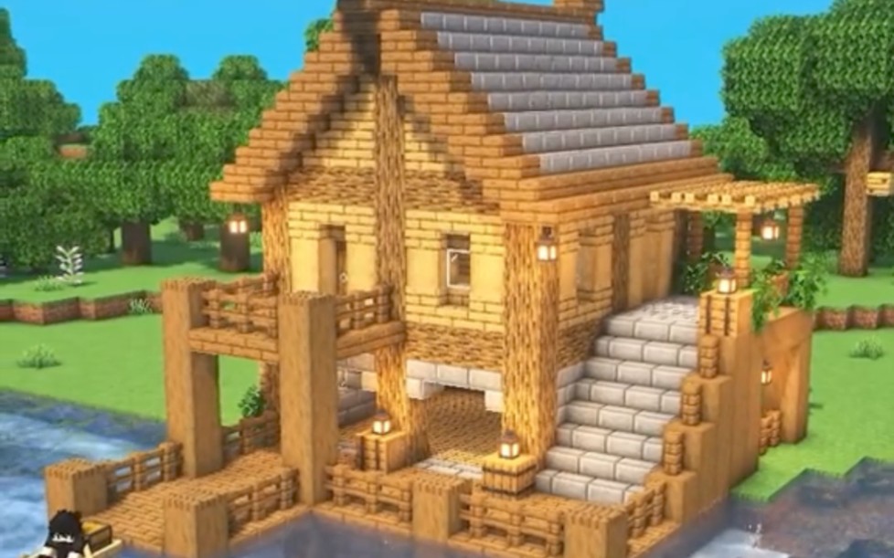 我的世界:如何盖一栋新手小屋?