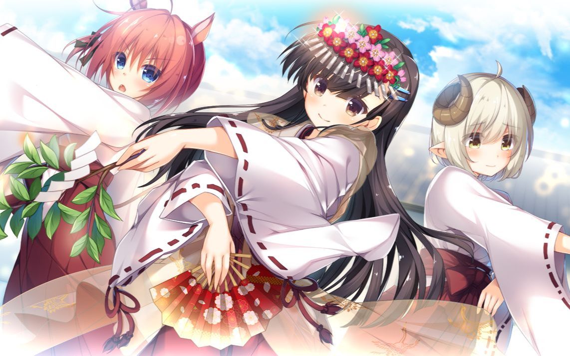 【gal】神明的尾巴第一集:青梅竹马怎么叫莲华啊2333