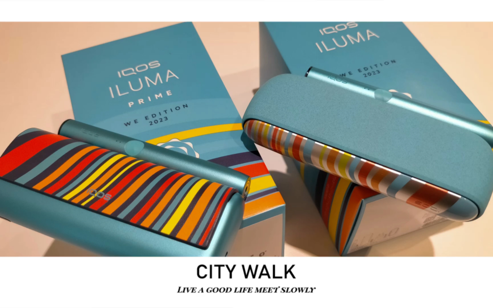 iqos六代新品出了 夏季限定给大家看看 喜欢不 这个配色还是很夏季的