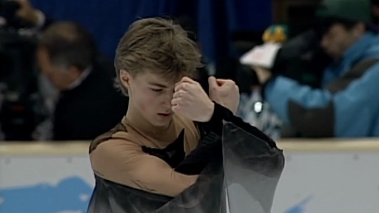 1998 Nagano men short program Ilia Kulik哔哩哔哩bilibili