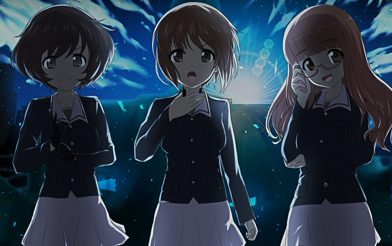 【坦克世界版少女与战车】桑达斯之战-上(tv第5话)【中国坦克世界玩家