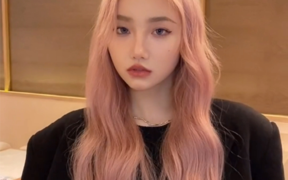 这个夏天回头率百分百的神仙发色～薄藤粉色_哔哩哔哩 (゜-゜)つロ