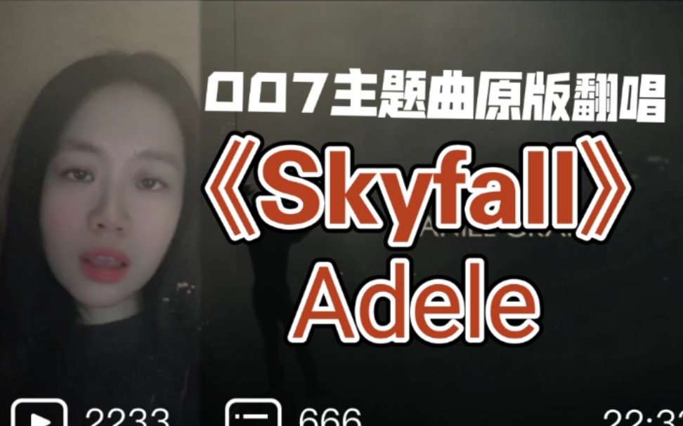 [图]高能翻唱阿黛尔Adele《Skyfall》