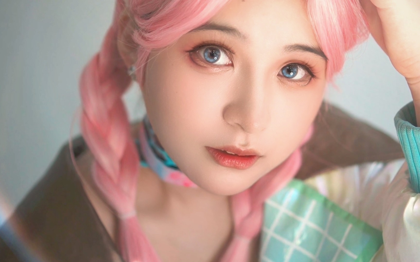 【明日方舟cos】蓝毒 浅滩律动_哔哩哔哩_bilibili