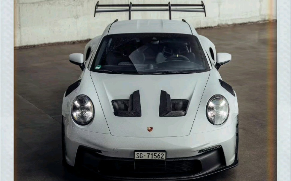 保时捷911 gt3 rs白色鉴赏,感兴趣私聊