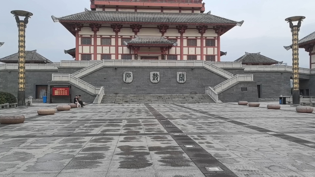中华石鼓园,陈仓老街!