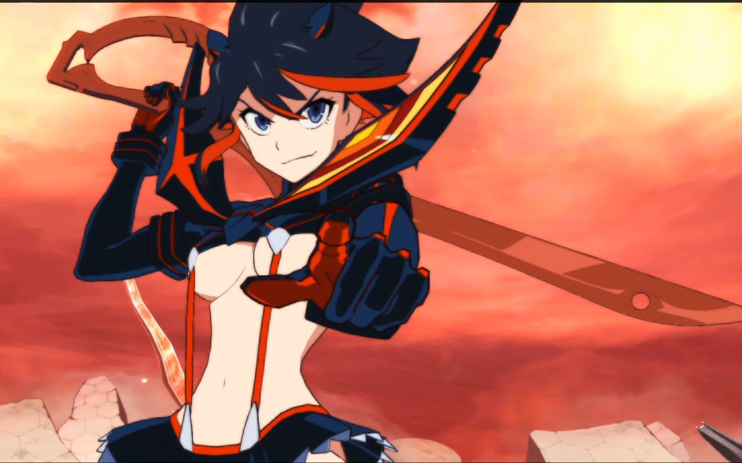 斩服少女异布ps4试玩版对战模式体验