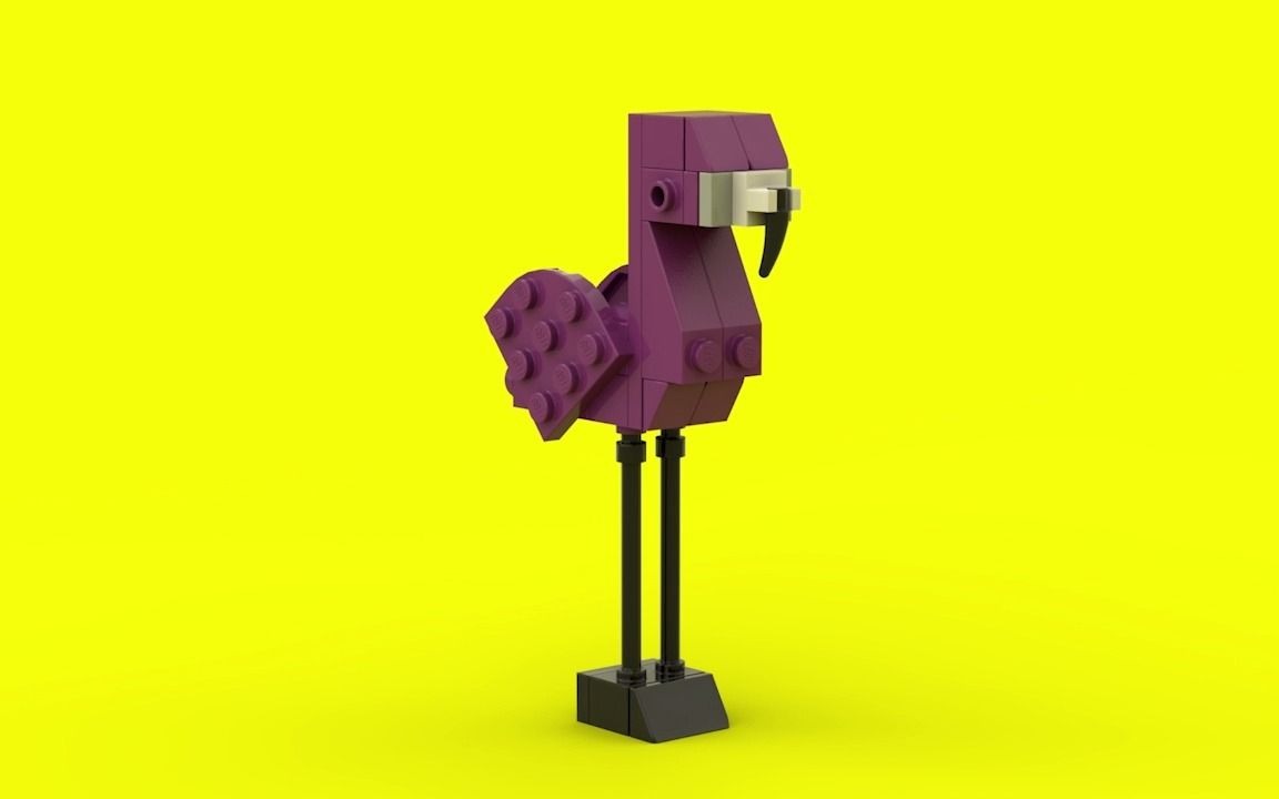 【乐高-官方】40068火烈鸟