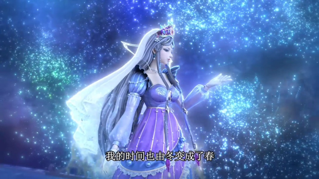 原来时间公主裙子的颜色是由季节来决定的!