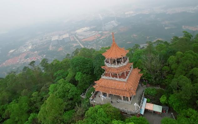 水濂山山顶图片