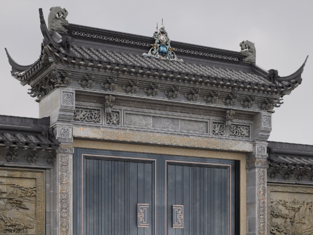 砖雕门楼不仅是建筑更是一种文化