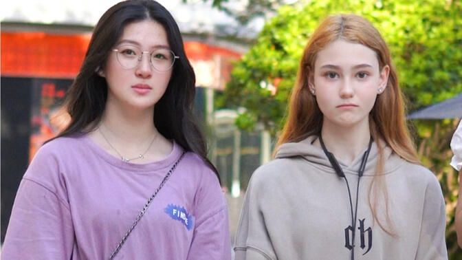 采访中英混血小女孩,国际学校学费居然要十几万?