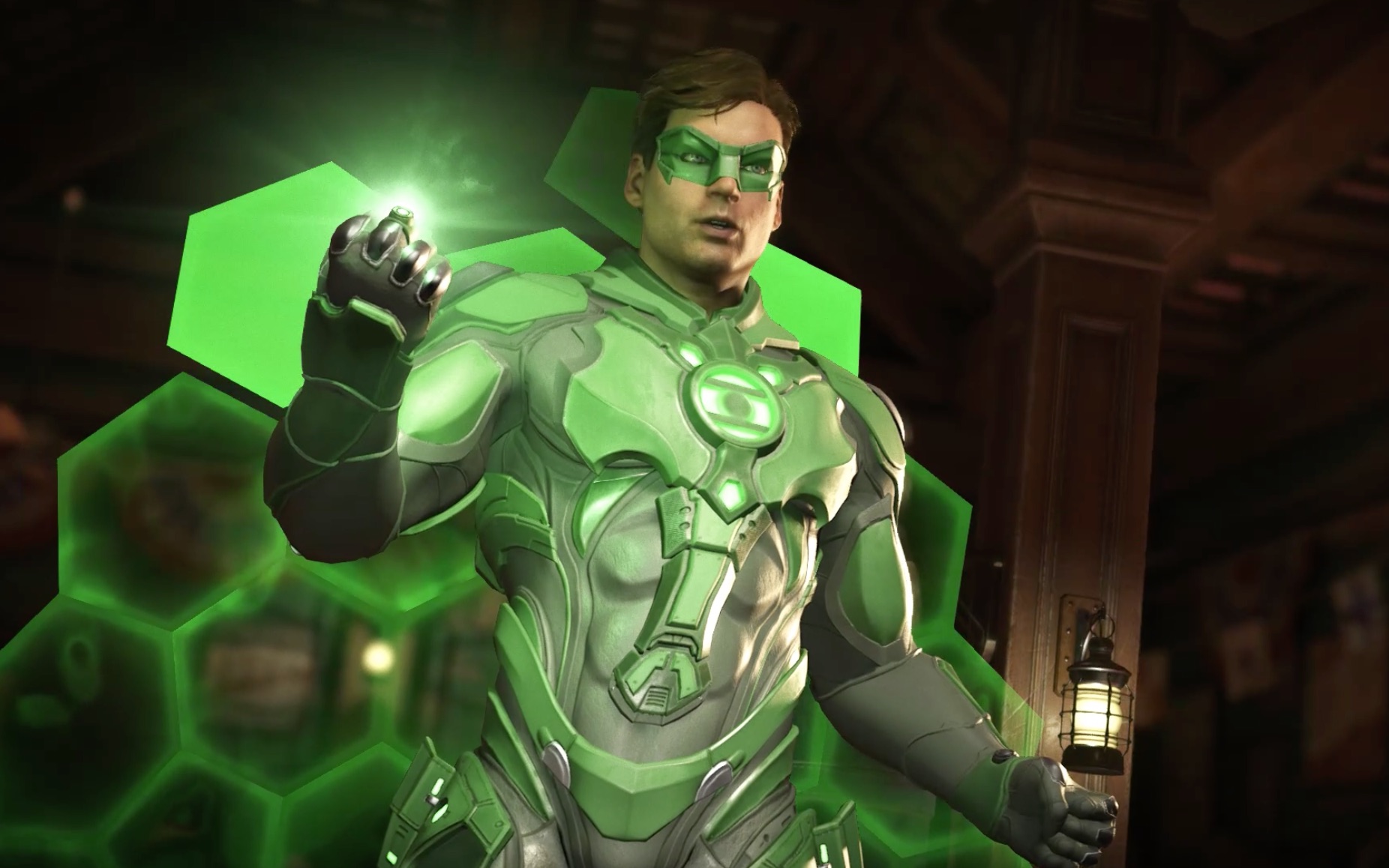 绿灯侠(哈尔)对上超级英雄们会说啥【不义联盟2】_哔哩哔哩_bilibili