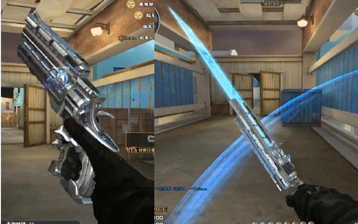 破空枪刃10连杀 能变刀的英雄级愤怒的公牛