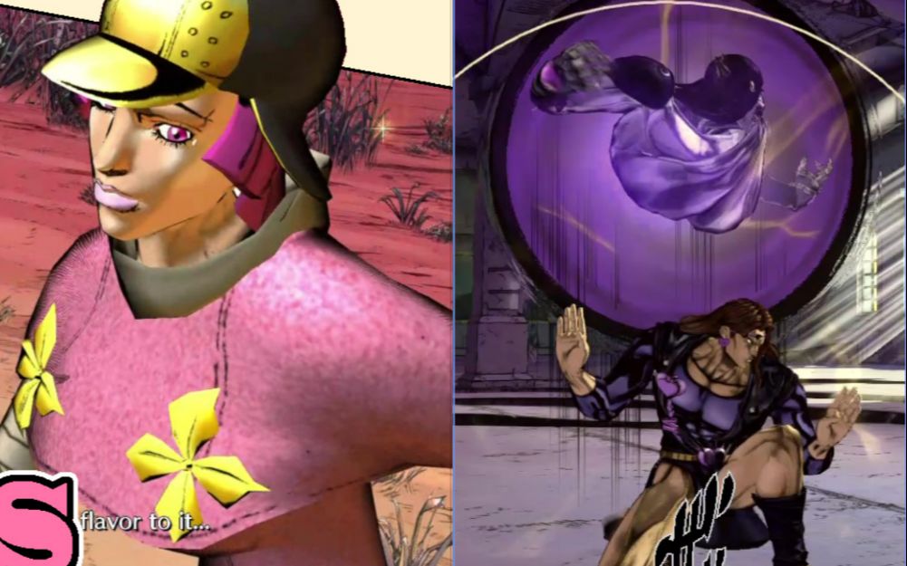 【jojo群星之战r】赫特·潘兹mod和动漫香草冰紫色效果mod