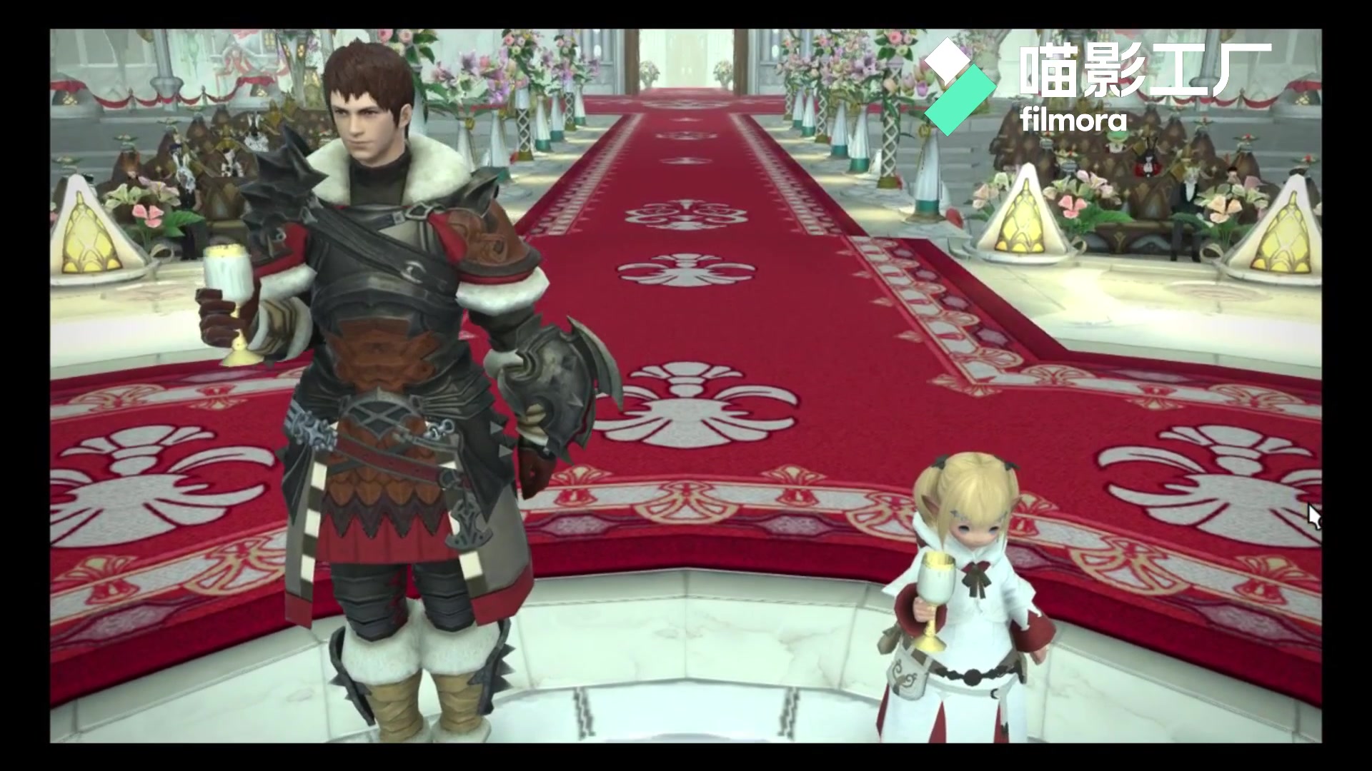 阿尔伯特与拉蜜图的婚礼