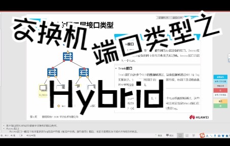 交换机三种端口类型——Hybrid哔哩哔哩bilibili