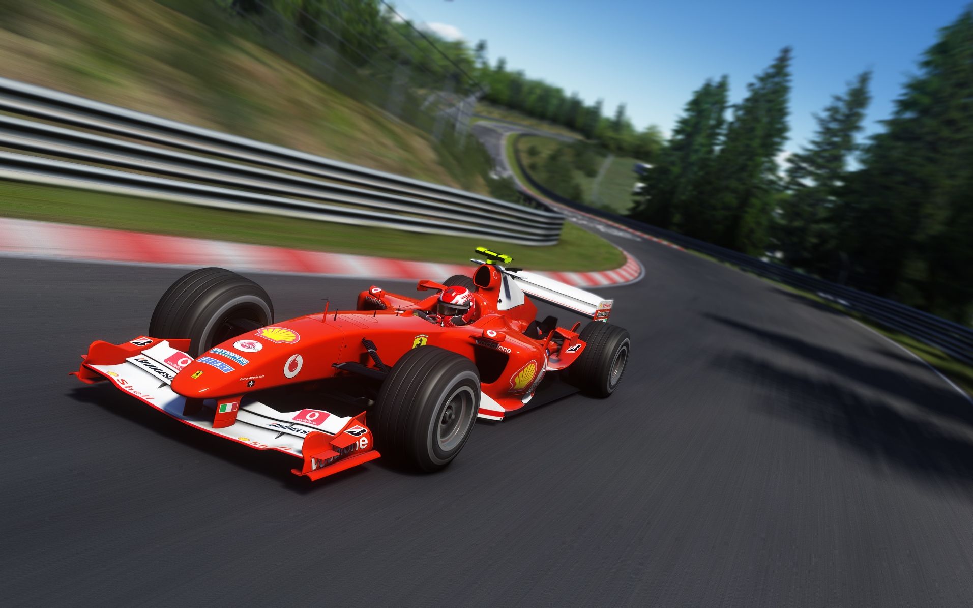 纽北f2004 4:48.651 assetto corsa_哔哩哔哩_bilibili