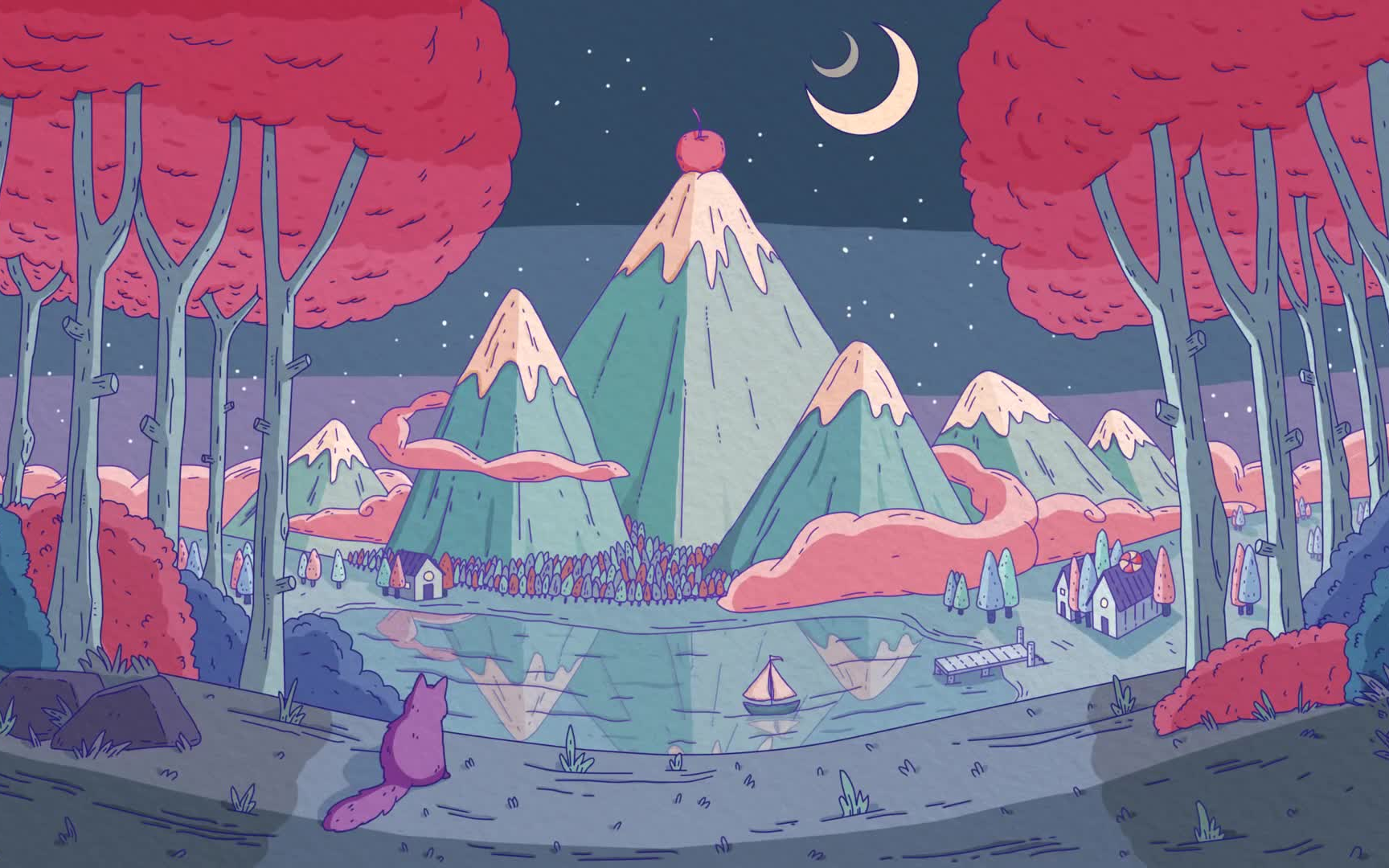 【chilledcow】purrple cat - sweet dreams