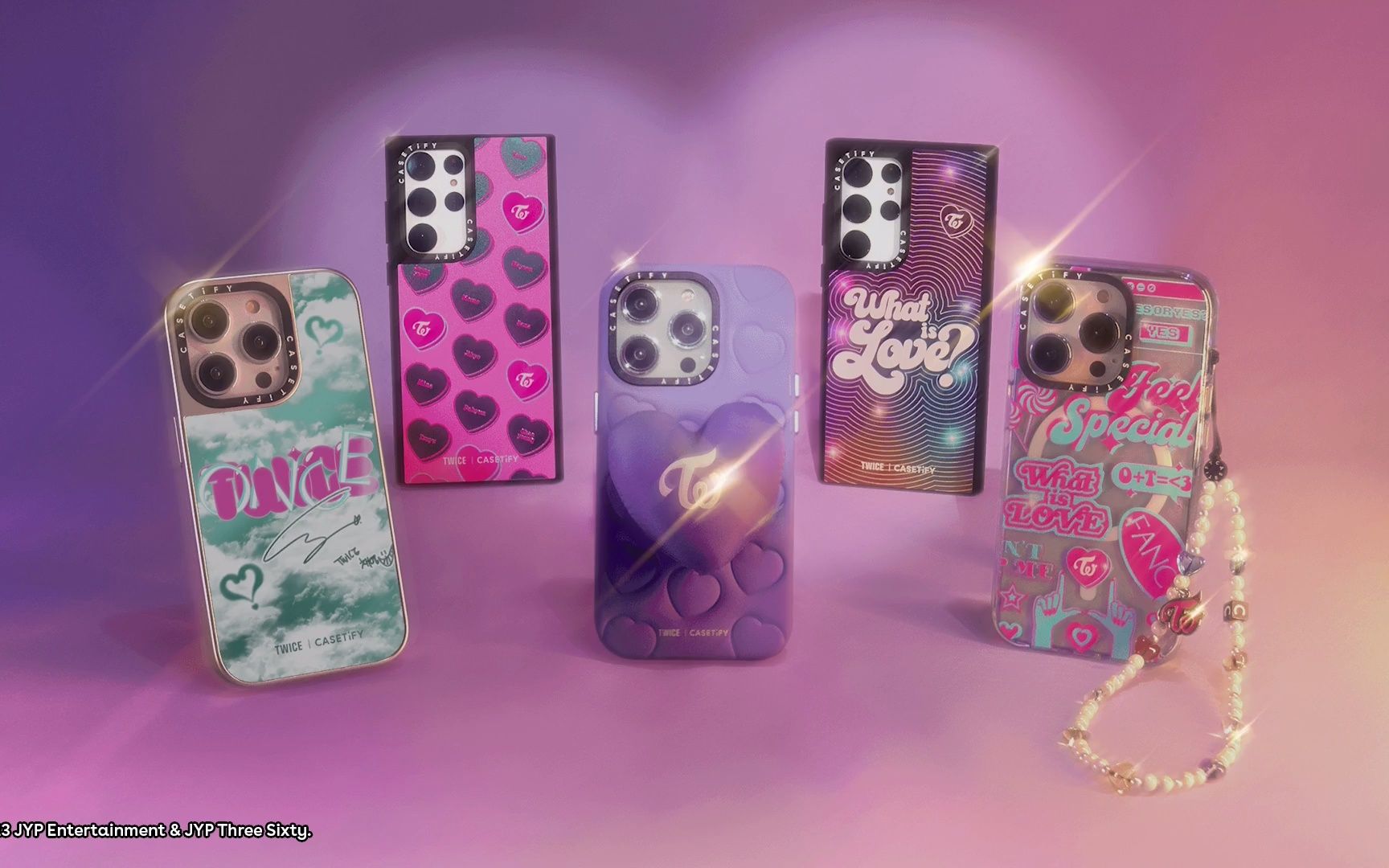 【twice】casetify 联名手机壳 "twice-ful loves" 特别系列设计中