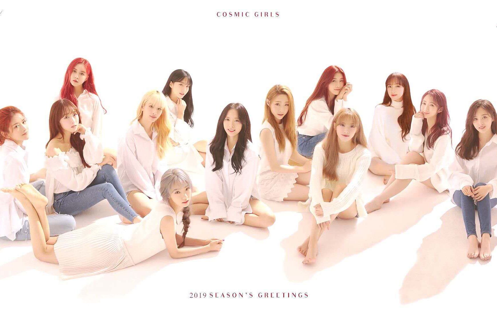 开箱宇宙少女2019官方台历