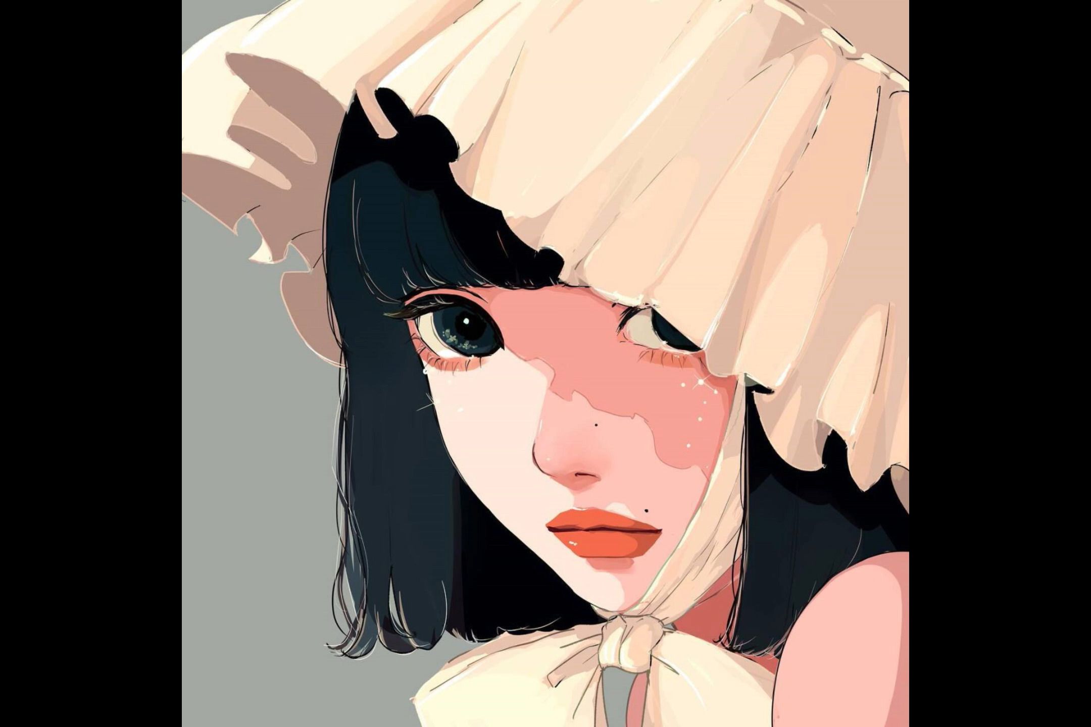 复古明艳的少女|艺术家chikame |审美欣赏