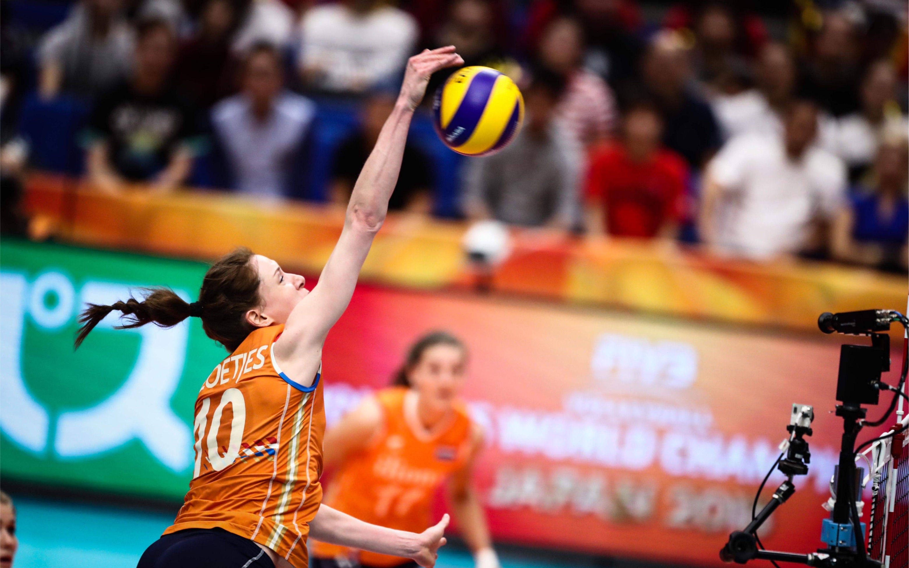 【经典回顾】2018年女排世锦赛 六强赛 荷兰 vs 美