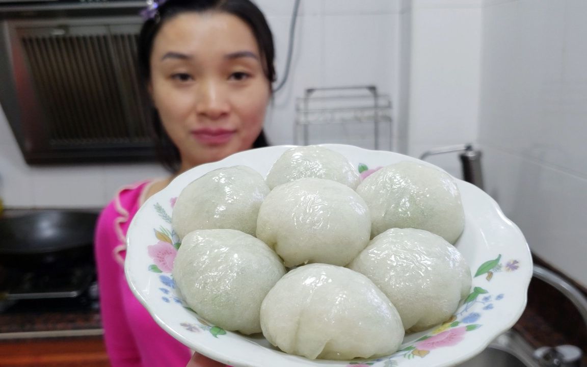 重庆媳妇第一次做潮汕小吃"薯粉粿",朋友们看看能打几分?